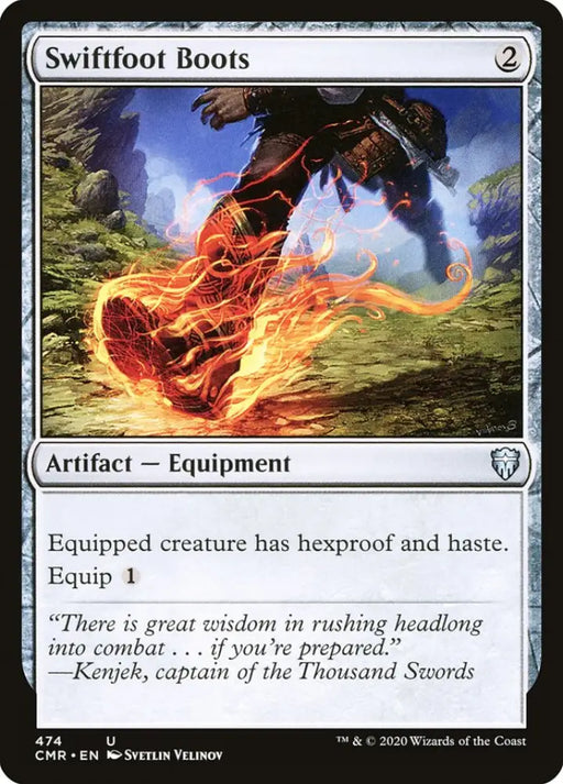 Swiftfoot Boots [Commander Legends] - MTG Single