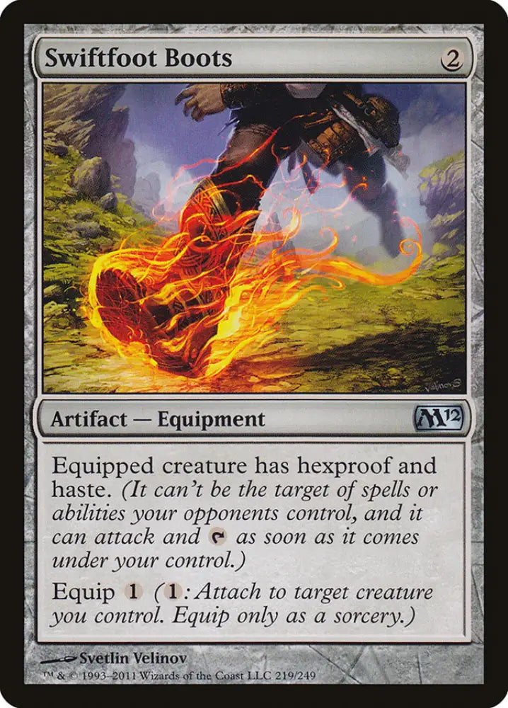 Swiftfoot Boots [Magic 2012] - MTG Single