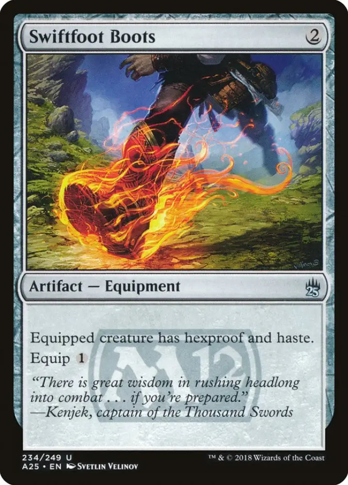 Swiftfoot Boots [Masters 25] - MTG Single