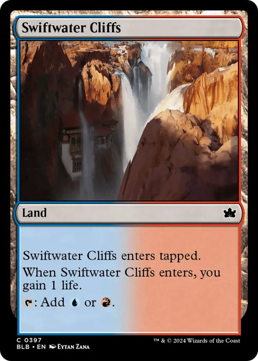 Swiftwater Cliffs [Bloomburrow] - MTG Single