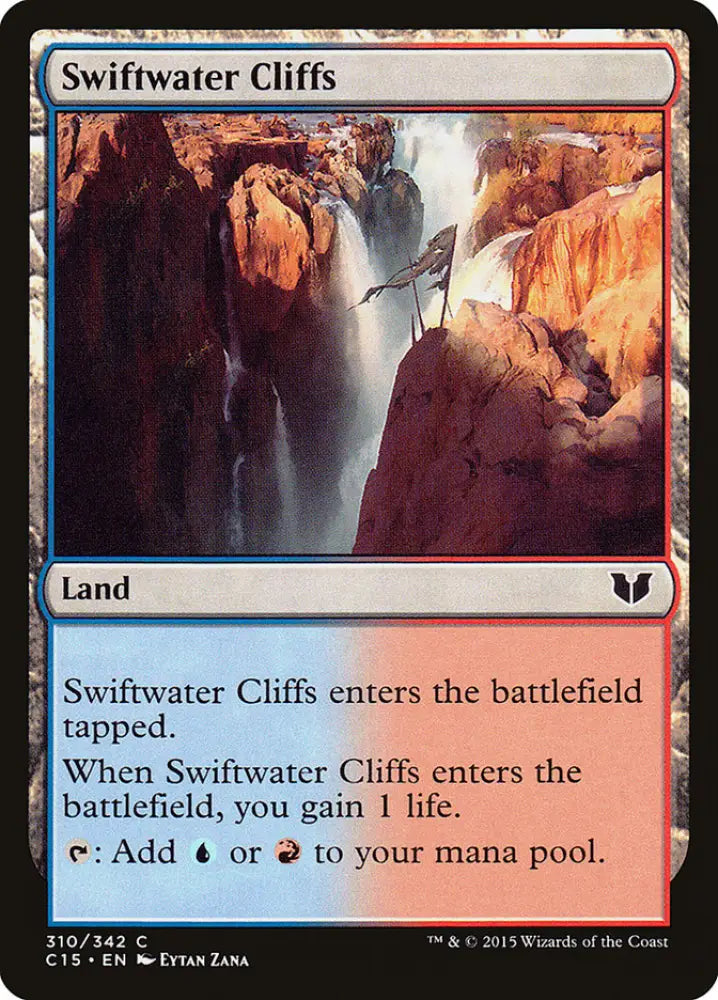 Swiftwater Cliffs [Commander 2015] - MTG Single
