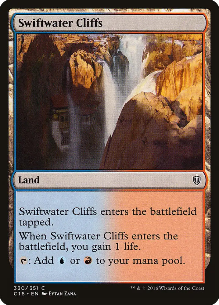 Swiftwater Cliffs [Commander 2016] - MTG Single