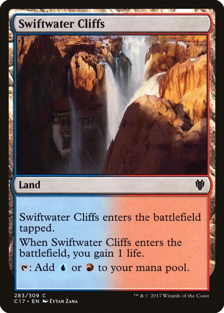 Swiftwater Cliffs [Commander 2017] - MTG Single