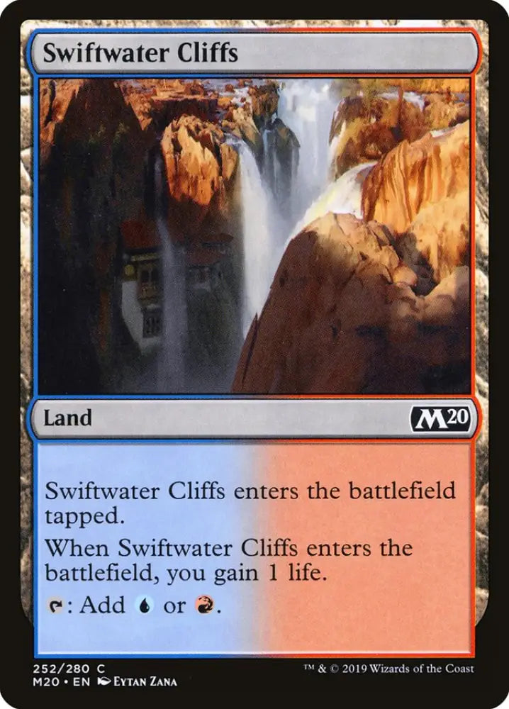 Swiftwater Cliffs [Core Set 2020] - MTG Single