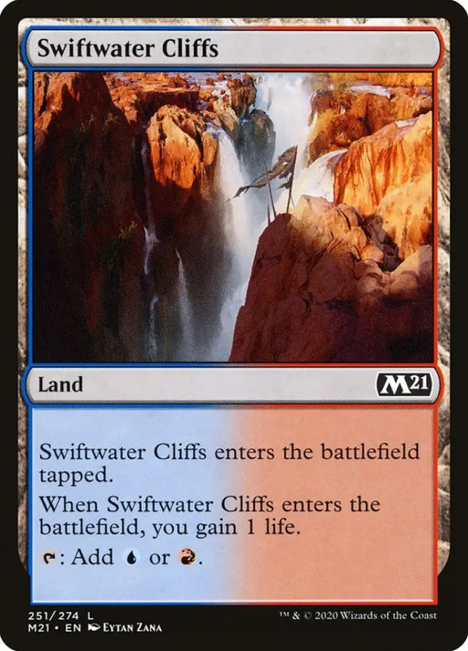 Swiftwater Cliffs [Core Set 2021] - MTG Single