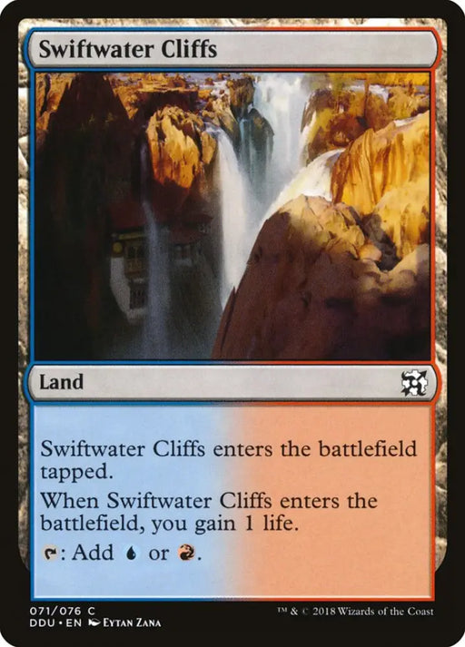 Swiftwater Cliffs [Duel Decks: Elves vs. Inventors] - MTG Single