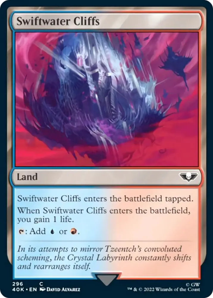 Swiftwater Cliffs [Warhammer 40,000] - MTG Single