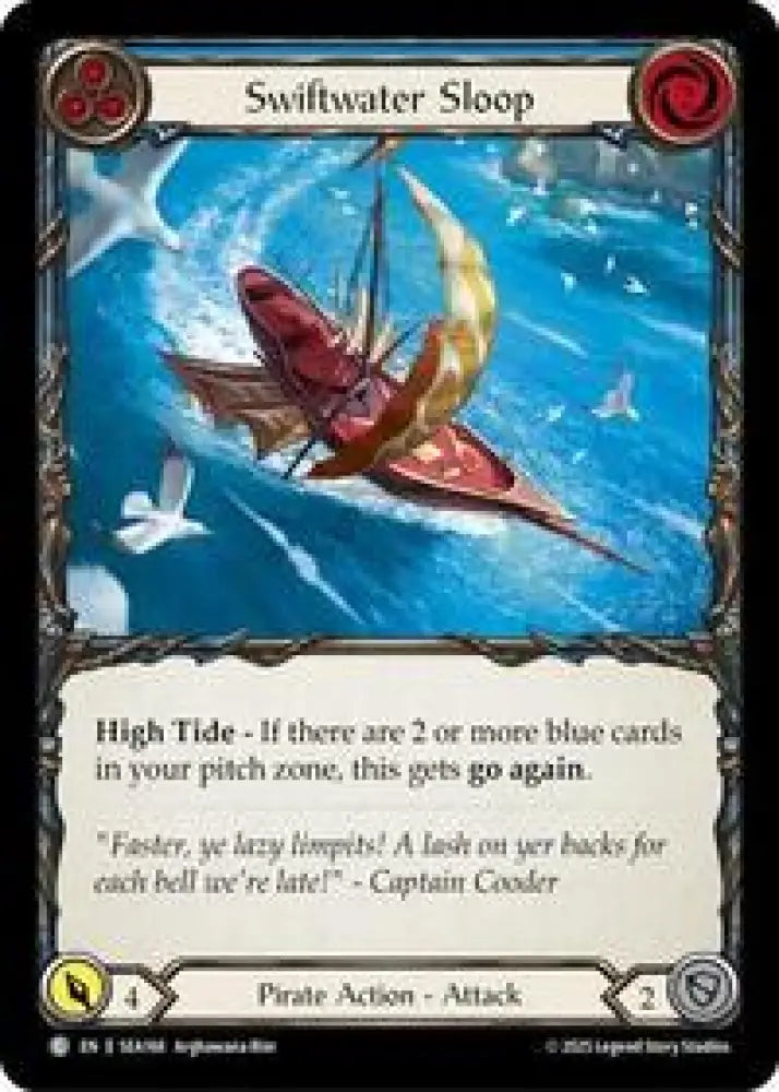 Swiftwater Sloop (Blue) (SEA168) [High Seas]
