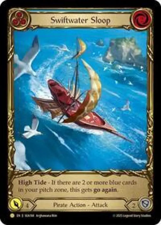 Swiftwater Sloop (Blue) (Treasure) (SEA168) [High Seas]