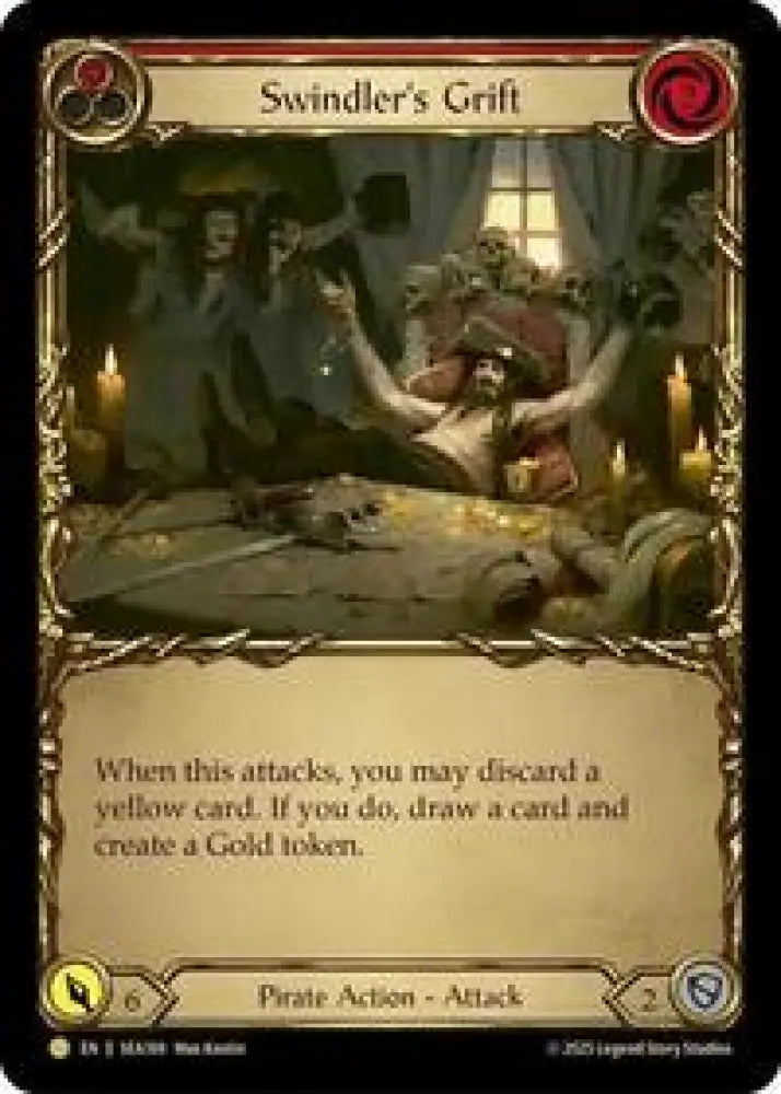 Swindler's Grift (Red) (Treasure) (SEA169) [High Seas]