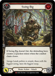 Swing Big [Everfest] 1st Edition Rainbow Foil - Flesh And Blood Single