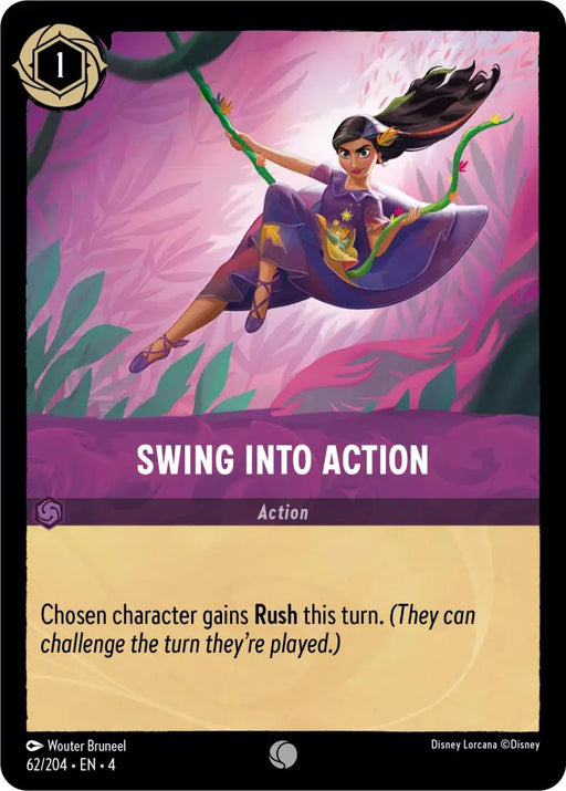 Swing into Action (62/204) [Ursula’s Return] - Lorcana Single