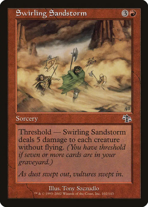 Swirling Sandstorm [Judgment] - MTG Single