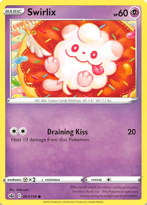 Swirlix (067/198) [Sword & Shield: Chilling Reign] - Pokemon Single