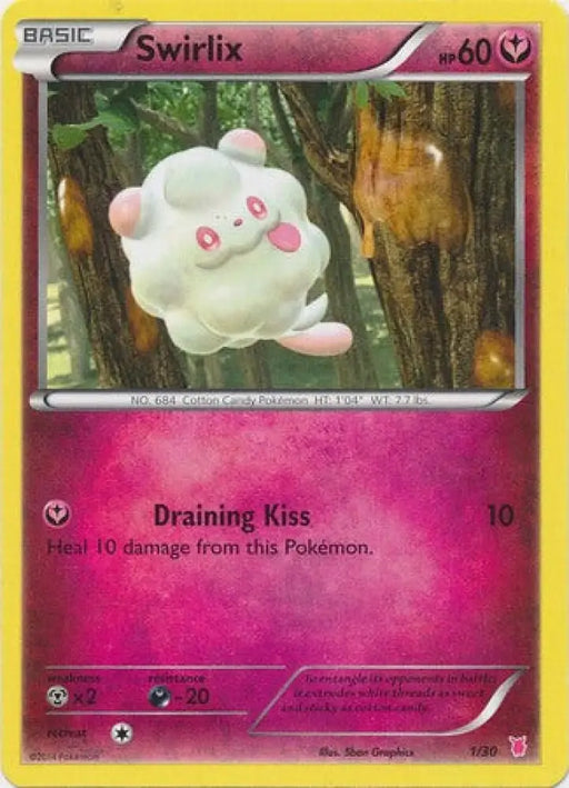 Swirlix (1/30) [XY: Trainer Kit 1 - Wigglytuff] - Pokemon Single