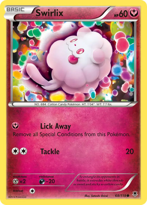 Swirlix (68/119) [XY: Phantom Forces] - Pokemon Single