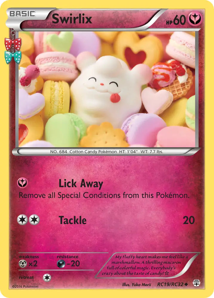 Swirlix (RC19/RC32) [XY: Generations] - Pokemon Single