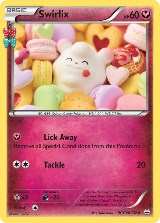 Swirlix (RC19/RC32) [XY: Generations] - Pokemon Single