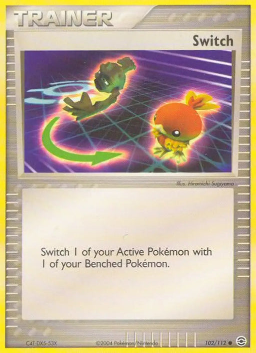 Switch (102/112) [EX: FireRed & LeafGreen] - Pokemon Single
