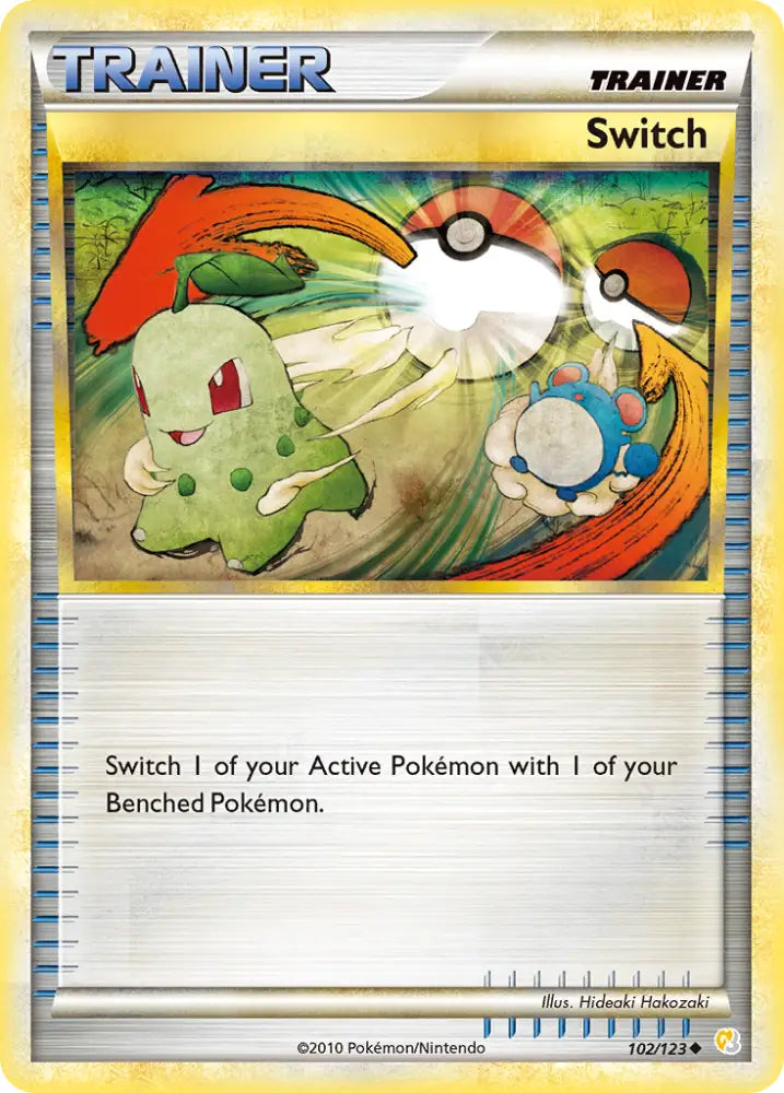 Switch (102/123) [HeartGold & SoulSilver: Base Set] - Pokemon Single