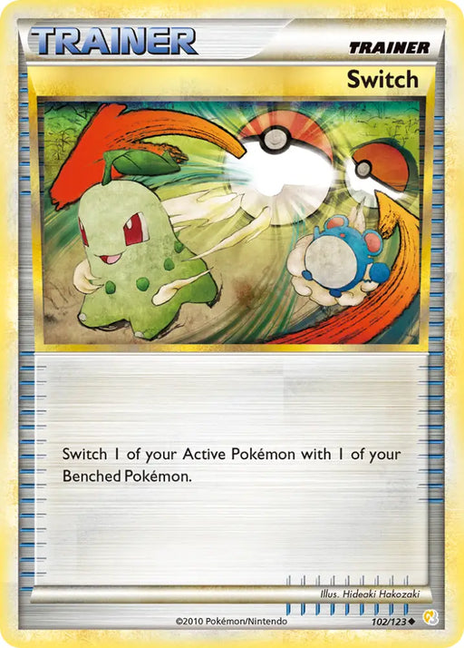 Switch (102/123) [HeartGold & SoulSilver: Base Set] - Pokemon Single