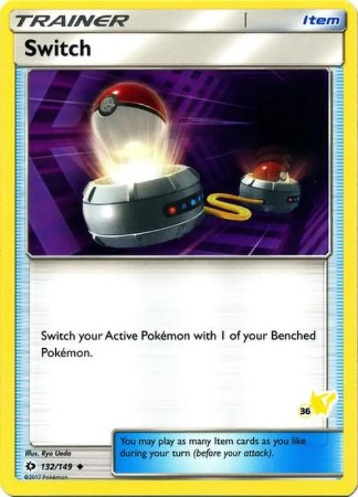 Switch (132/149) (Pikachu Stamp #36) [Battle Academy 2020] - Pokemon Single