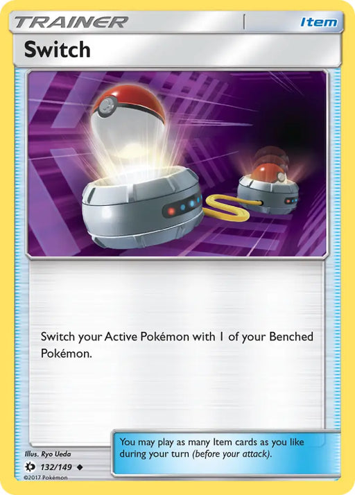 Switch (132/149) [Sun & Moon: Base Set] - Pokemon Single
