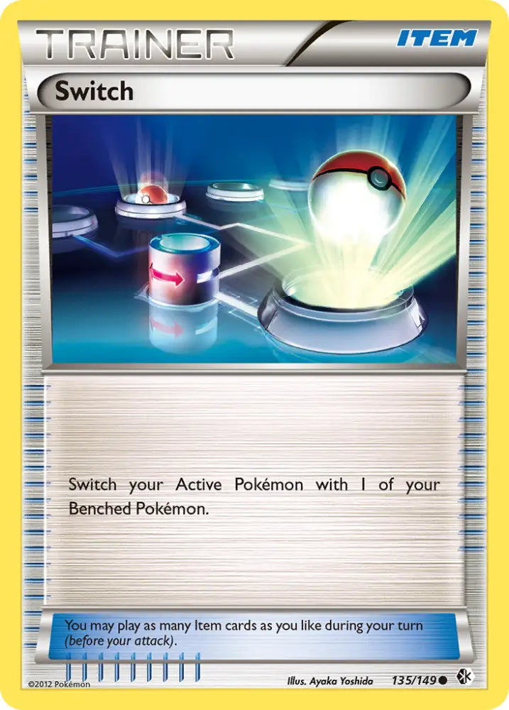 Switch (135/149) [Black & White: Boundaries Crossed] - Pokemon Single