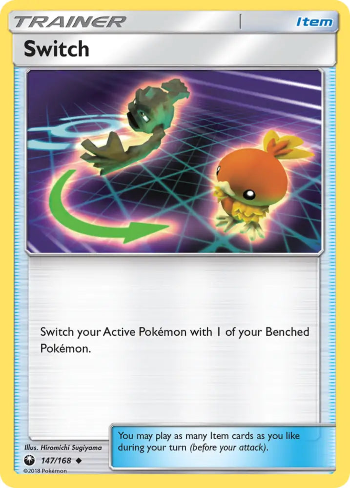 Switch (147/168) [Sun & Moon: Celestial Storm] - Pokemon Single