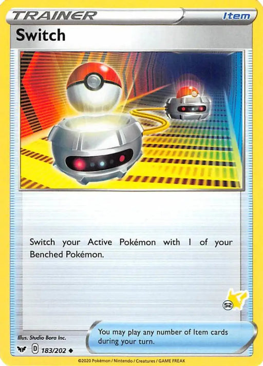 Switch (183/202) (Pikachu Stamp #52) [Battle Academy 2022] - Pokemon Single