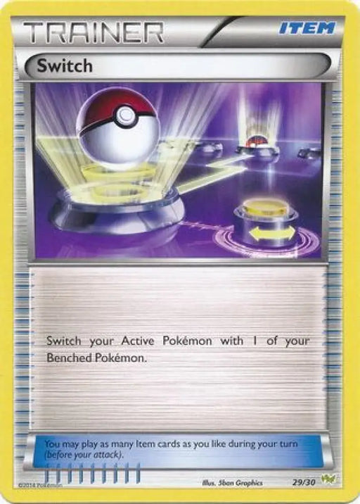 Switch (29/30) [XY: Trainer Kit - Noivern] - Pokemon Single