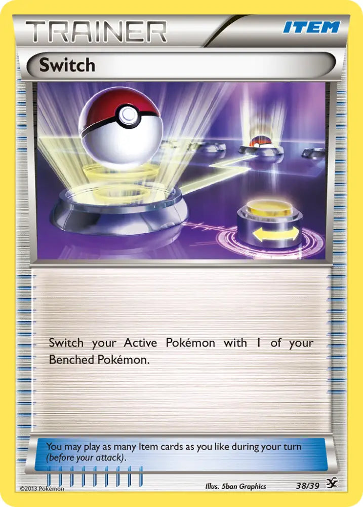 Switch (38/39) [XY: Kalos Starter Set] - Pokemon Single