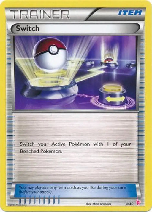 Switch (4/30) [XY: Trainer Kit - Sylveon] - Pokemon Single