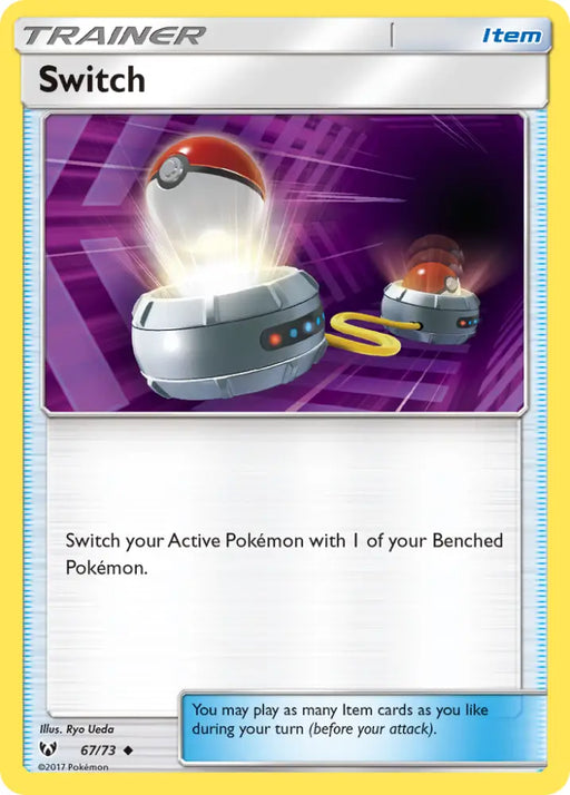Switch (67/73) [Sun & Moon: Shining Legends] - Pokemon Single