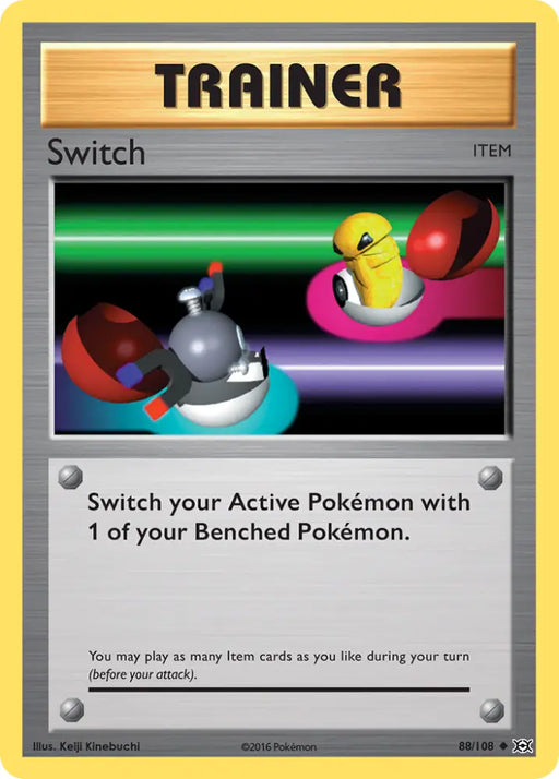 Switch (88/108) [XY: Evolutions] - Pokemon Single