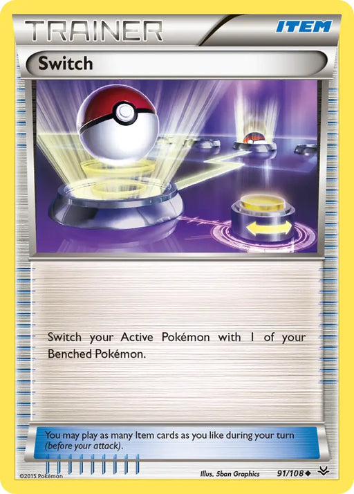 Switch (91/108) [XY: Roaring Skies] - Pokemon Single