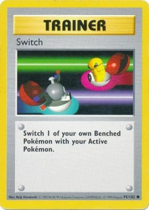 Switch (95/102) [Base Set Shadowless Unlimited] - Pokemon Single