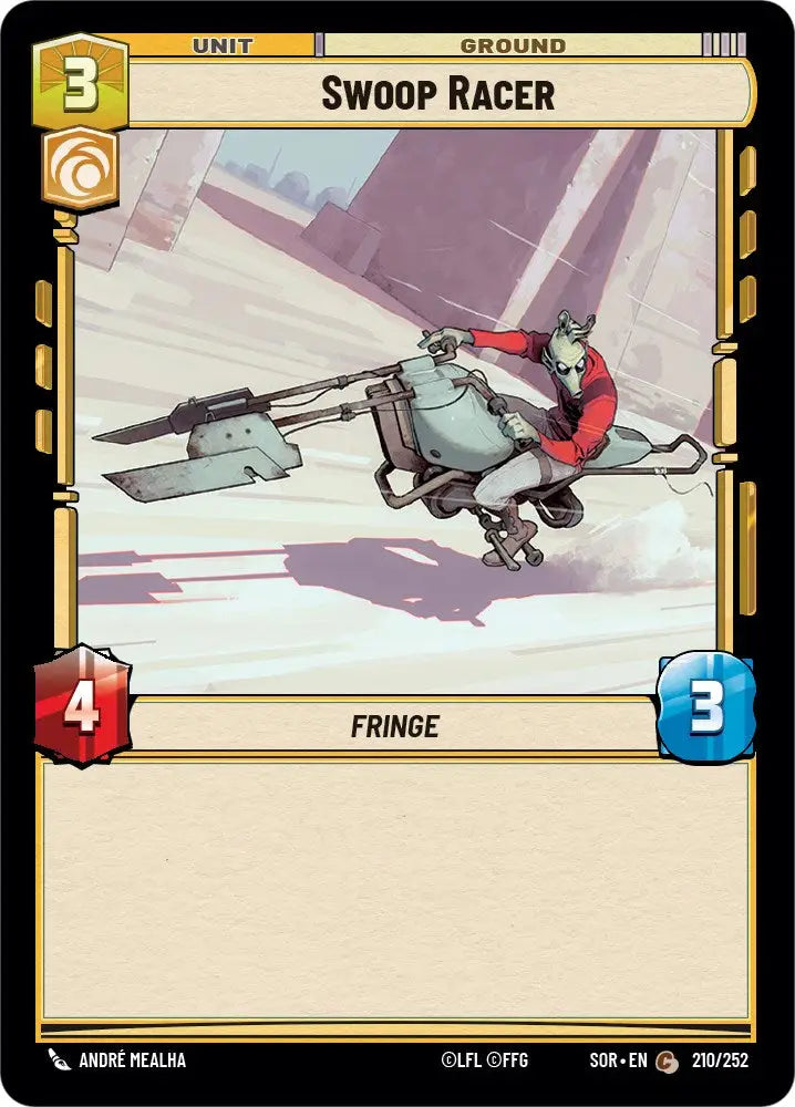Swoop Racer (210/252) [Spark of Rebellion] - Star Wars: Unlimited Single