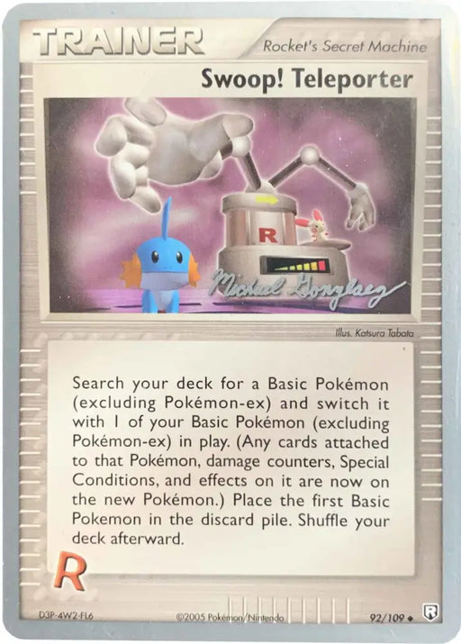 Swoop! Teleporter (92/109) (King of the West - Michael Gonzalez) [World Championships 2005] - Pokemon Single