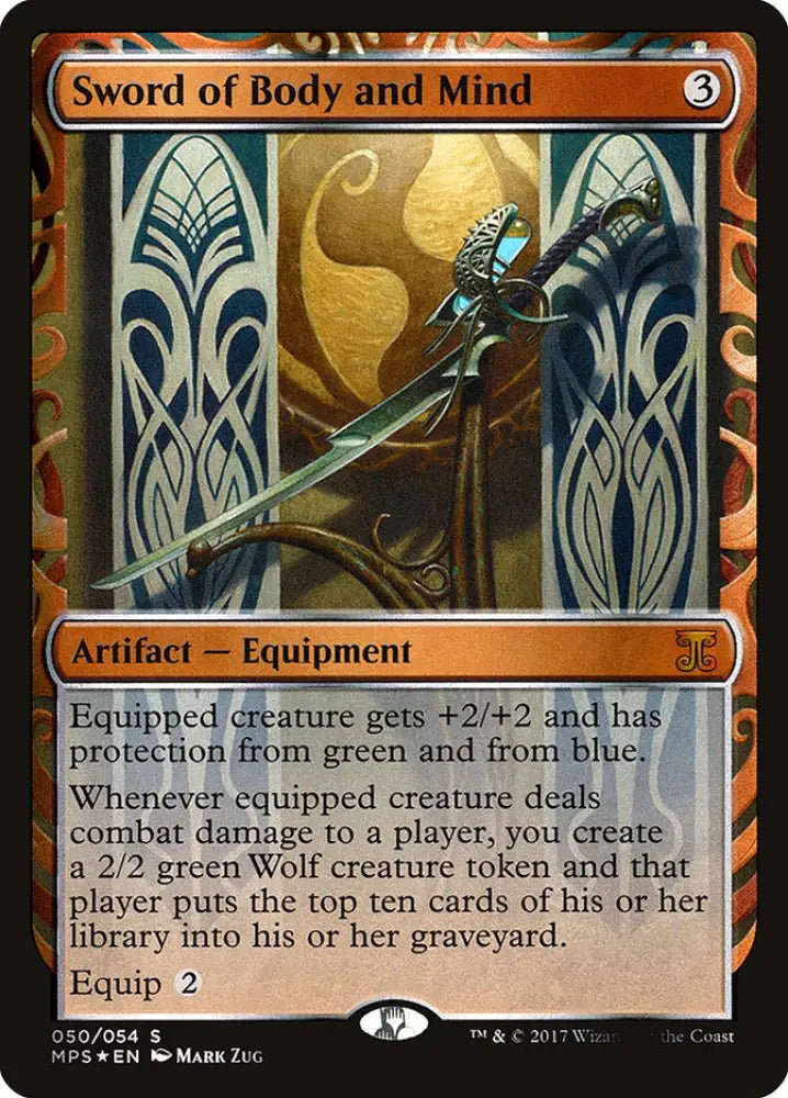Sword of Body and Mind [Kaladesh Inventions] - MTG Single