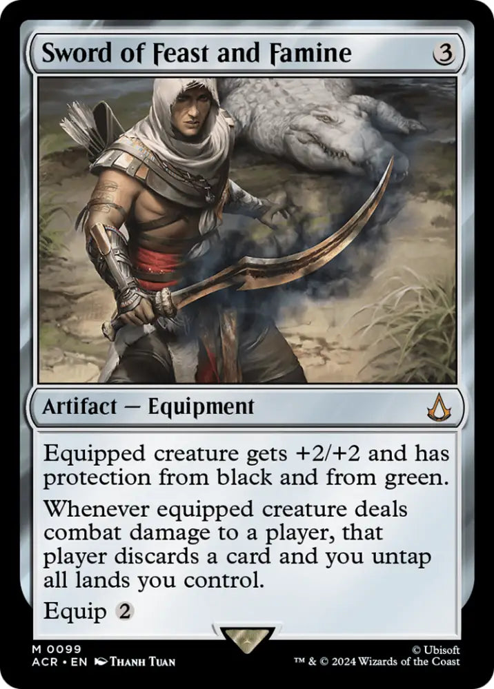 Sword of Feast and Famine [Assassin’s Creed] - MTG Single