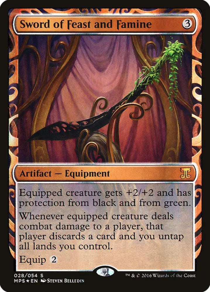 Sword of Feast and Famine [Kaladesh Inventions] - MTG Single