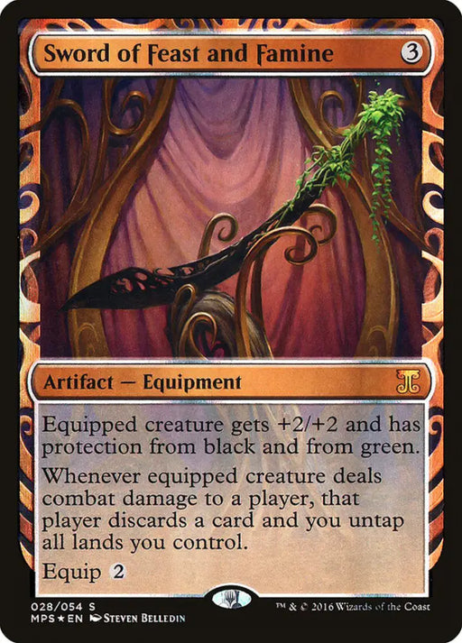 Sword of Feast and Famine [Kaladesh Inventions] - MTG Single