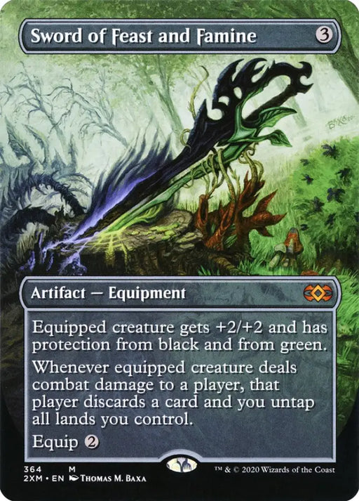 Sword of Feast and Famine (Toppers) [Double Masters] - MTG Single