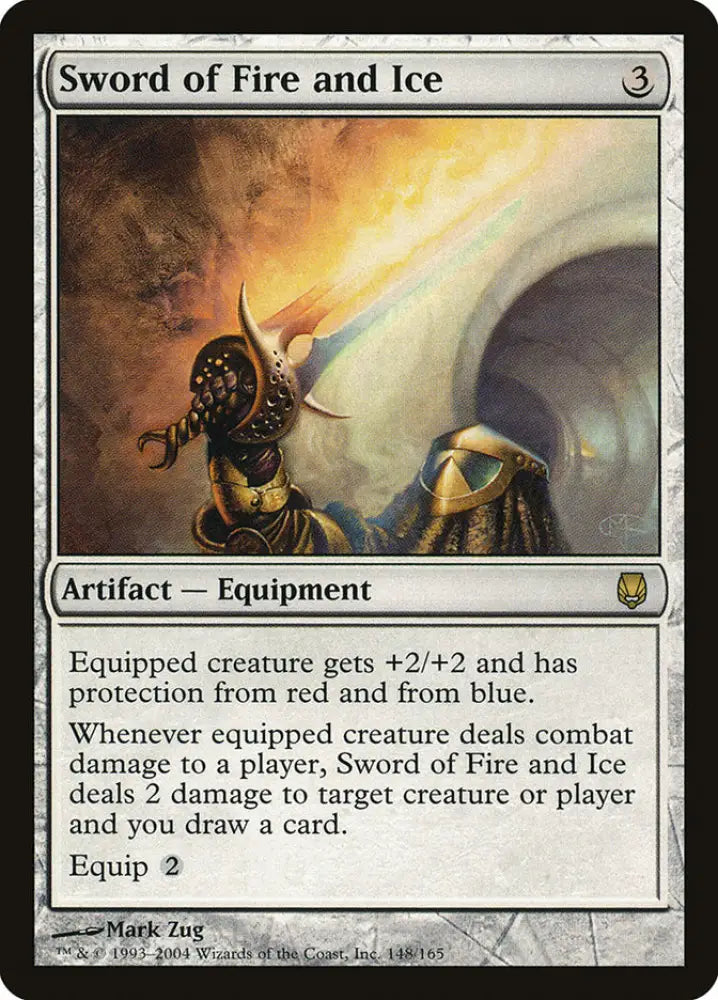 Sword of Fire and Ice [Darksteel] - MTG Single