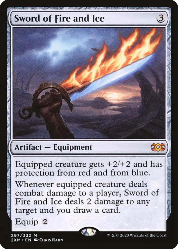 Sword of Fire and Ice [Double Masters] - MTG Single