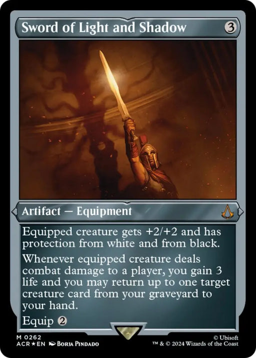 Sword of Light and Shadow (Foil Etched) [Assassin’s Creed] - MTG Single