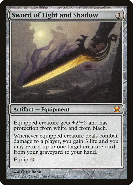 Sword of Light and Shadow [Modern Masters] - MTG Single