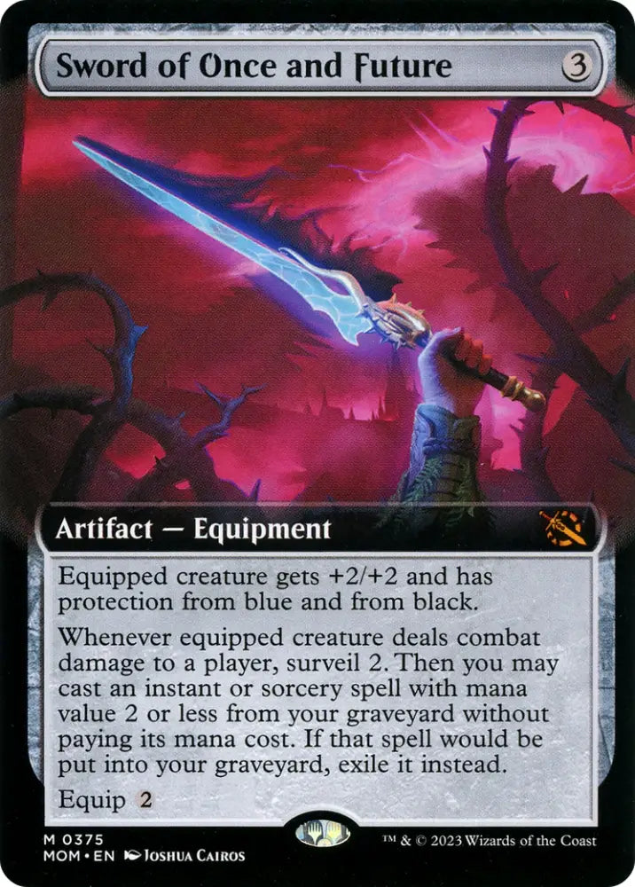 Sword of Once and Future (Extended Art) [March of the Machine] - MTG Single