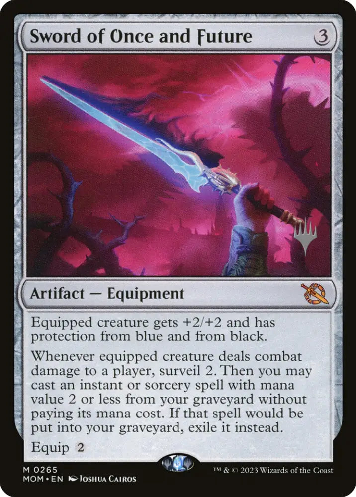 Sword of Once and Future (Promo Pack) [March of the Machine Promos] - MTG Single